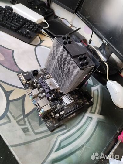 I5 10400f комплект процессор + мат.плата + кулер