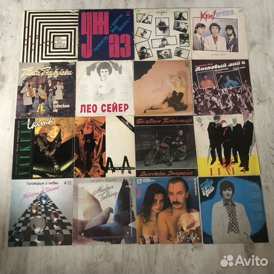 Разные виниловые пластинки