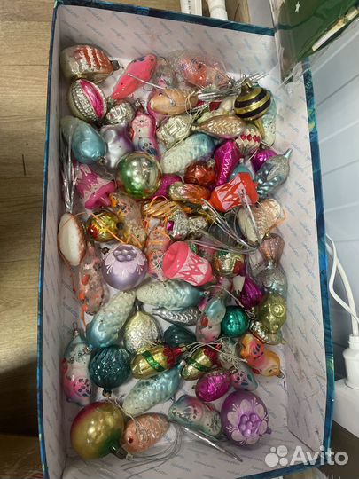 Елочные игрушки СССР