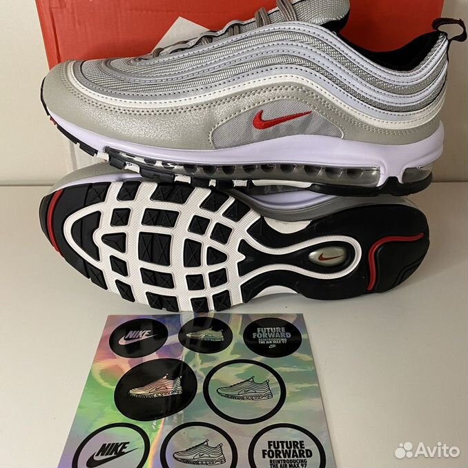 Nike air max 97 uomo clearance silver