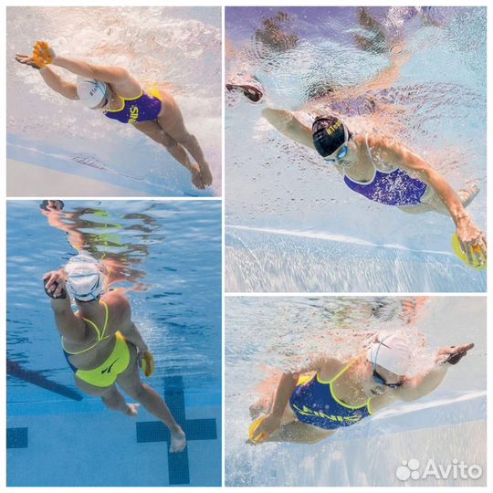 Лопатки для плавания Finis