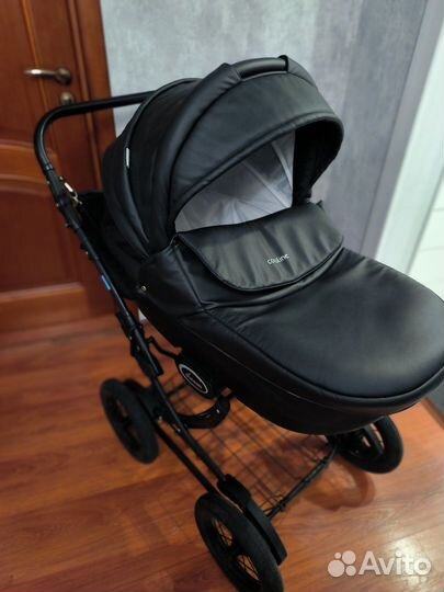 Коляска 2 в 1 эко кожа