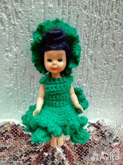 Винтажная кукла Италия