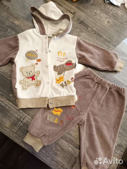 Вещи пакетом на мальчика р. 62 и старше