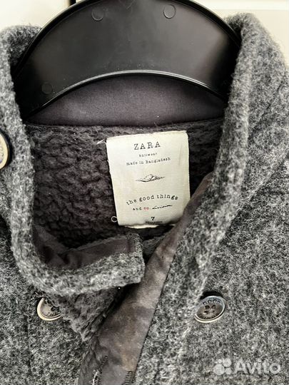 Пальто zara для мальчика