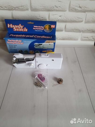 Мини швейная машинка, чудо нить, Handy Stitch