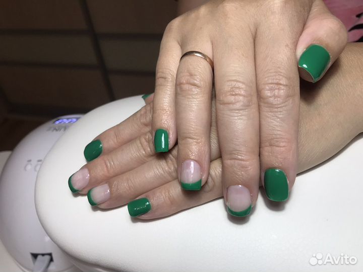 Комби маникюр и педикюр