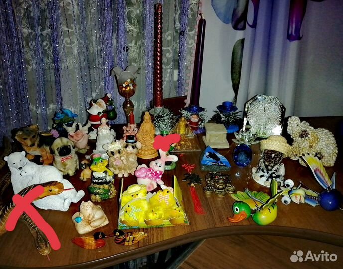 Сувениры животные и пр