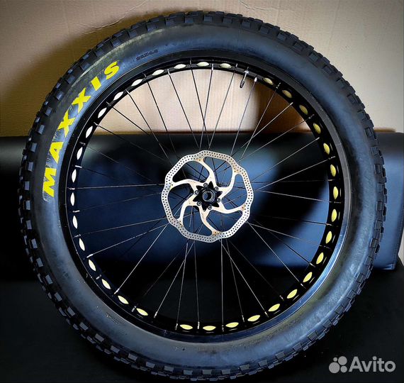 Колеса (вилсет) для велосипеда фэтбайка в сборе