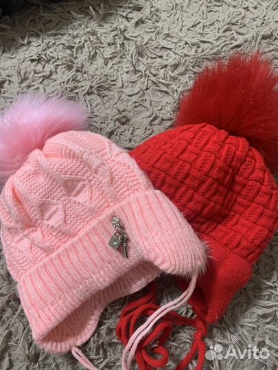 Шапка зимняя для девочки