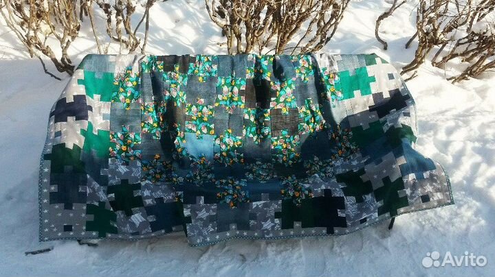 Покрывало в стиле Пэчворк