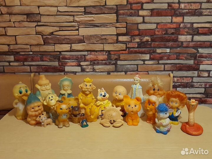 Мягкие и резиновые игрушки