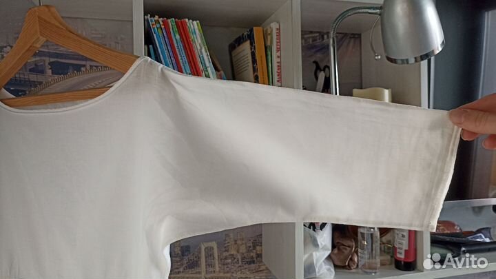 Платье с вышивкой, туника пляжная 42 44