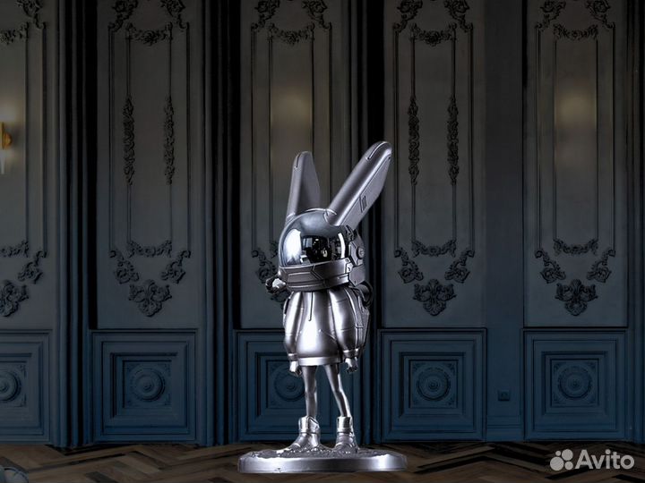 Современная скульптура Лунный кролик 170 см