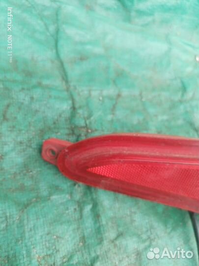 Фонарь в задний бампер прав Solaris 2014-2017