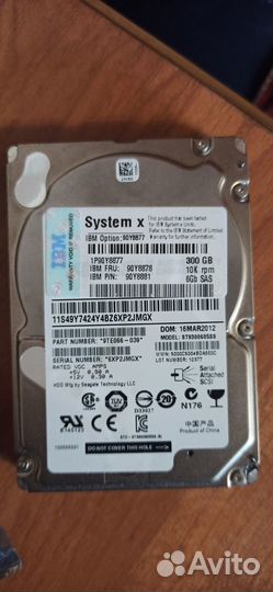 Жесткий диск st9300605ss 300 Гб SAS
