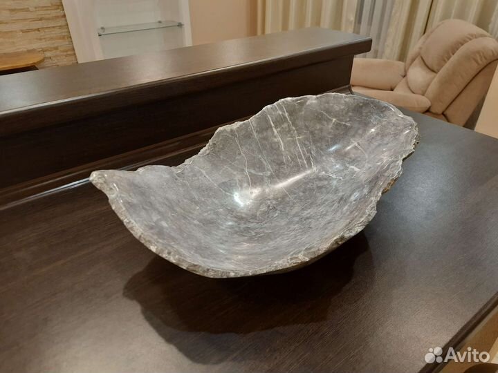 Эксклюзивная каменная посуда, чаши, мойки