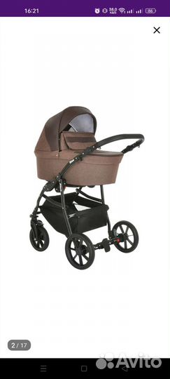 Коляска 2 в 1 nino pituso