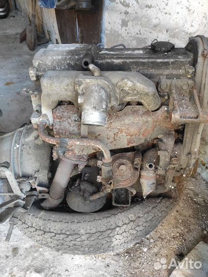 Двигатель дизель R2 Мазда Mazda Bongo + МКПП