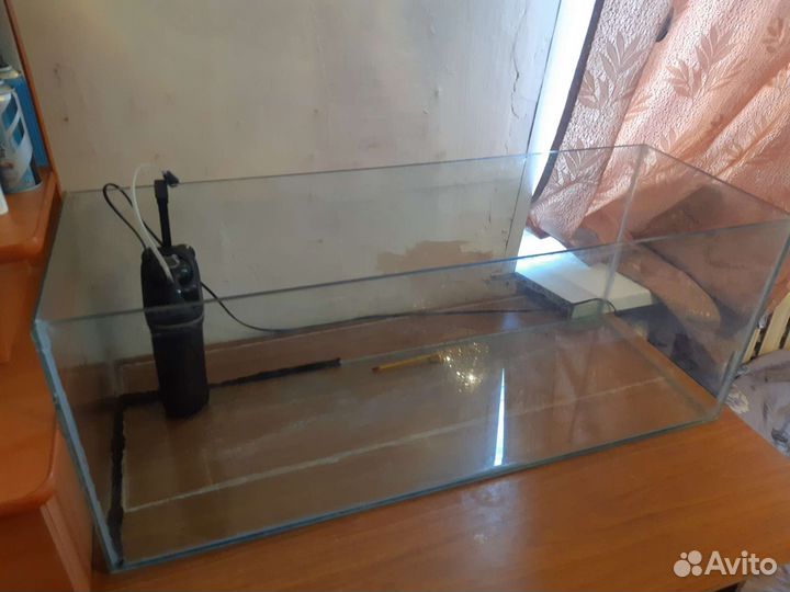 Аквариум с тумбой бу 100л