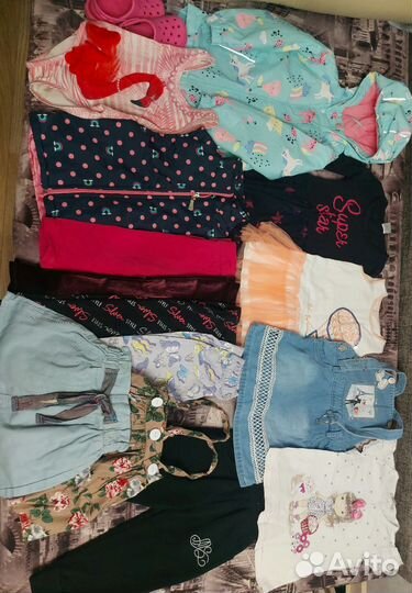 Пакет вещей для девочки 92р