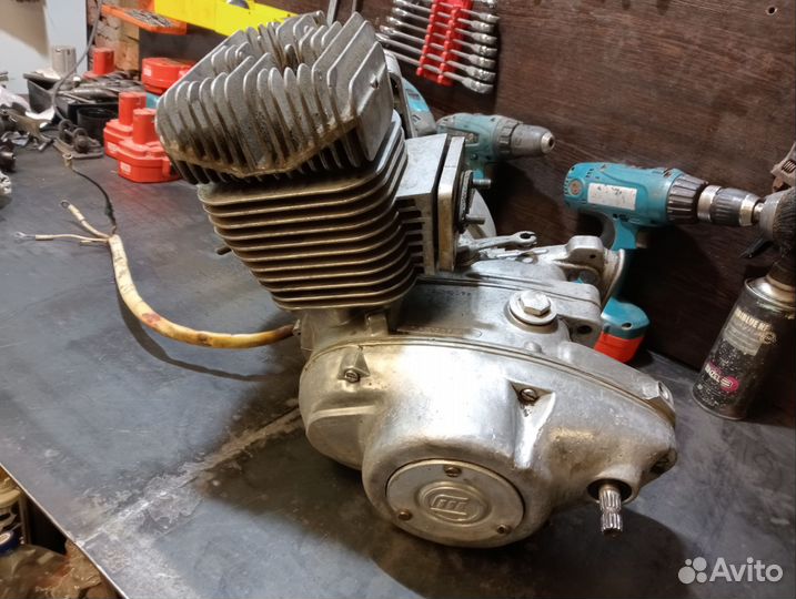 Двигатель на мотороллер муравей