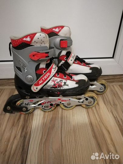 Роликовые коньки раздвижные