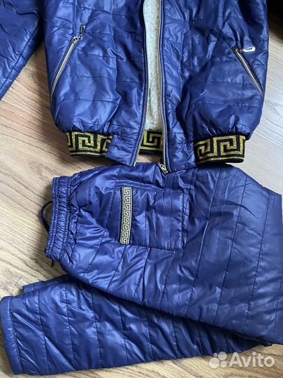 Спортивный костюм зимний женский с курткой