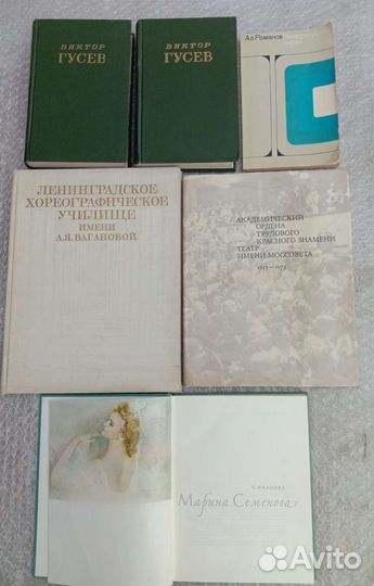 Книги о кино, театре и балете