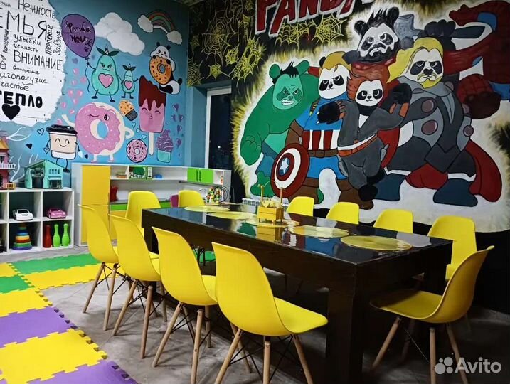 Игровая комната, день рождения