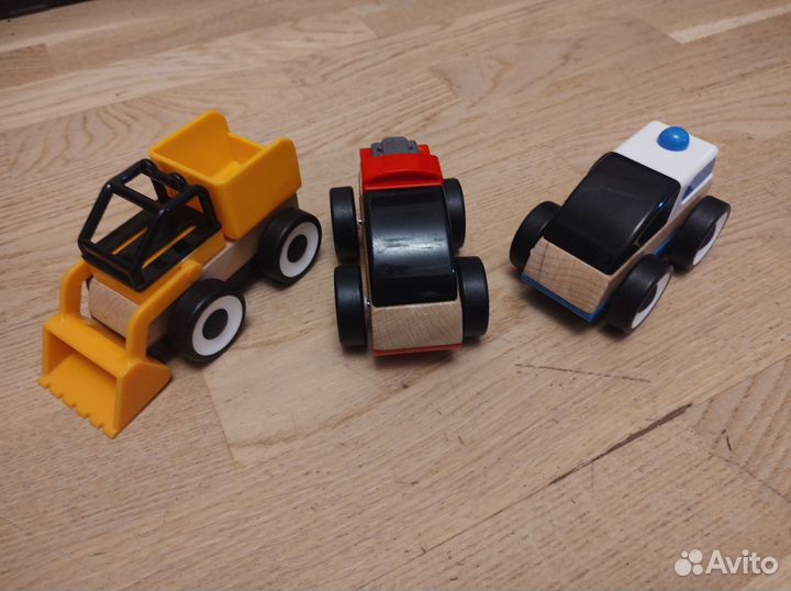 Деревянные машинки IKEA