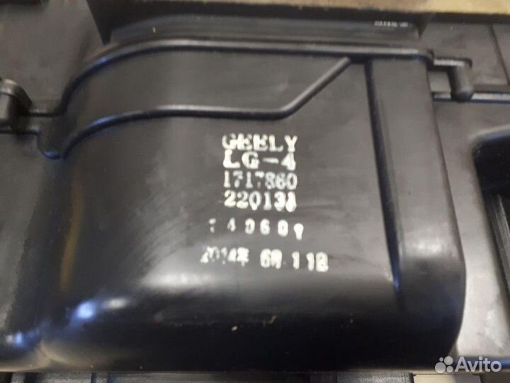 Корпус отопителя Geely GC6