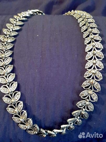 Колье, браслет, серьги