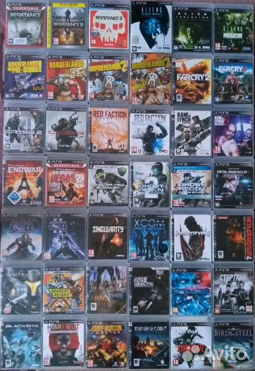 Хиты на PS3 (Более 400 дисков)