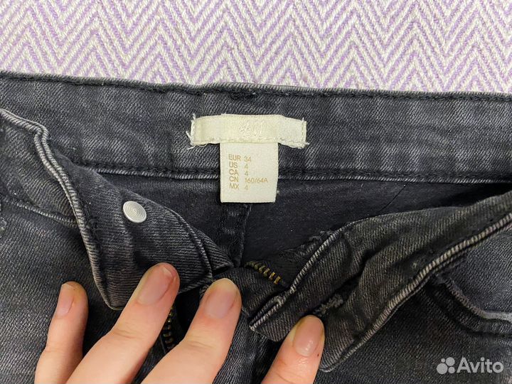 Новые джинсовые шорты H&M, размер 42-44