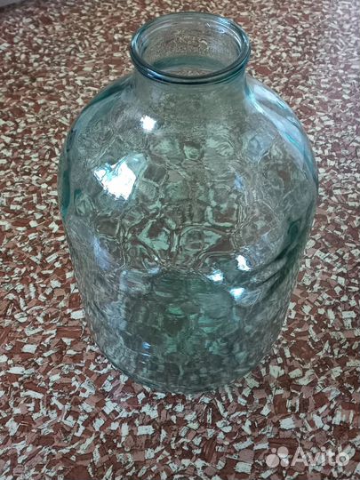 Бутыль стеклянная 10л