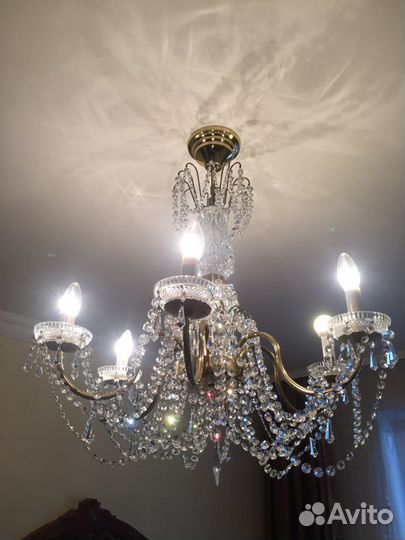 Люстра хрустальная