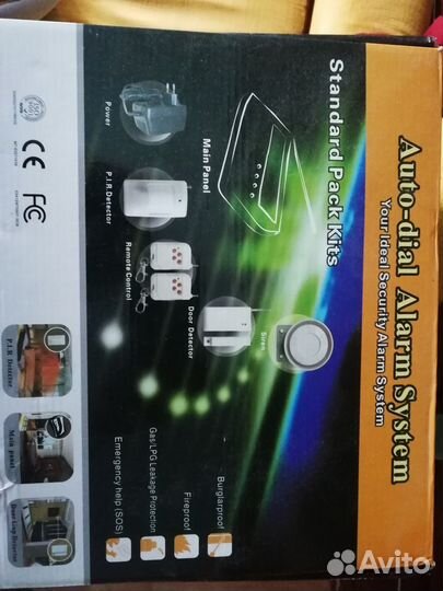 Сигнализация GSM homsecur с ЖК-дисплеем