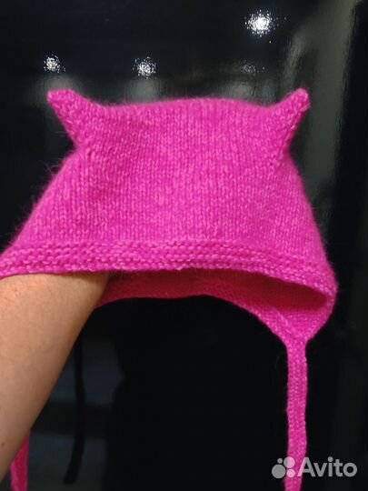 Коточепчик, шапка с ушками