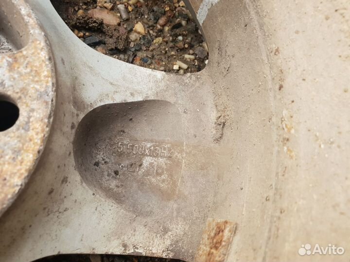 Литой диск vw polo 3 r13 5.5j 4x100 et43 6n0071492