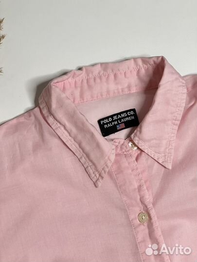 Рубашка женская черная Zara, Ralph Lauren розовая