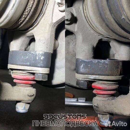 Проставки под шаровые пневмоподвеска ваз