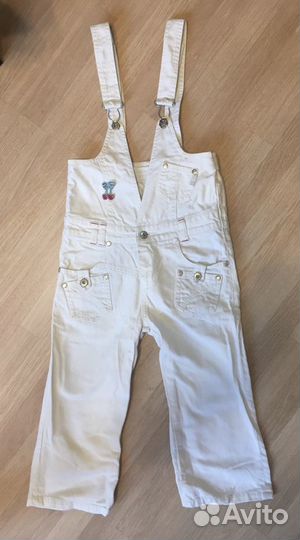 Джинсовый комбинезон для девочки 8-10 лет