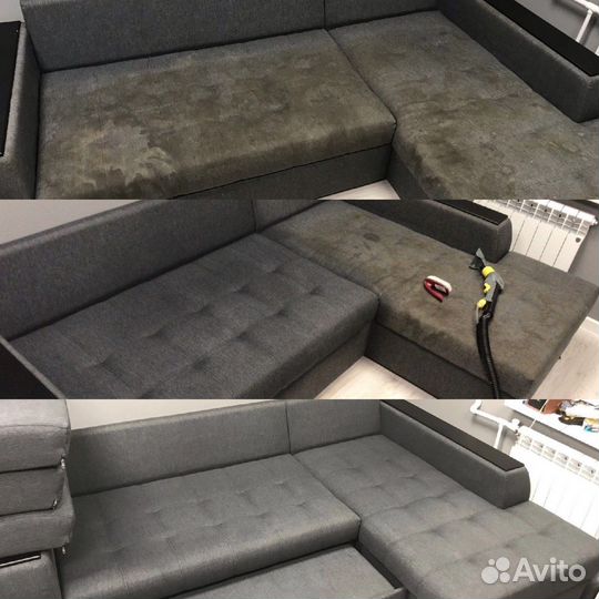 Химчистка мягкой мебели, ковров, матрасов