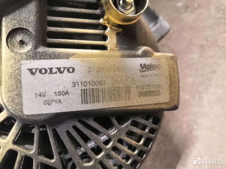 Volvo v60 генератор