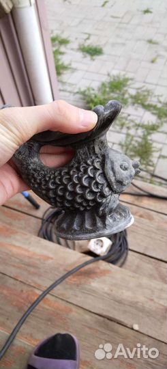 Рыба пепельница статуэтка