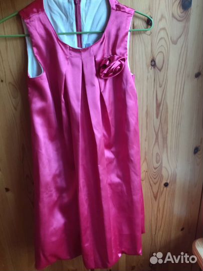 Платье детское розовое Bunny Collection 146