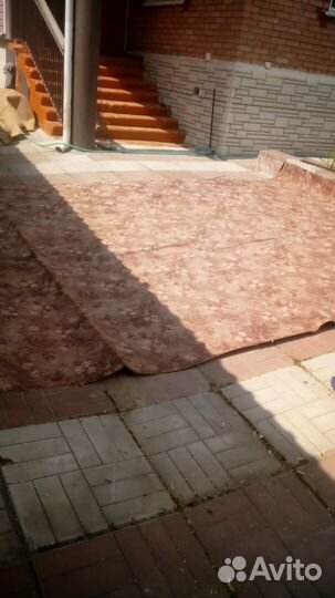 Продам ковролин, размер 4.40*3.15, б.у