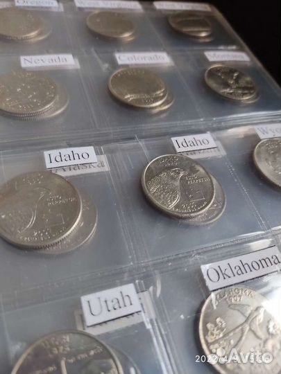 Коллекционные квотеры, юбилейные монеты