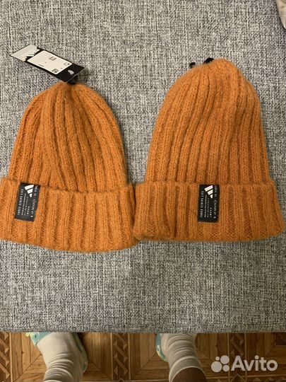 Шапки зимние шерстяные adidas